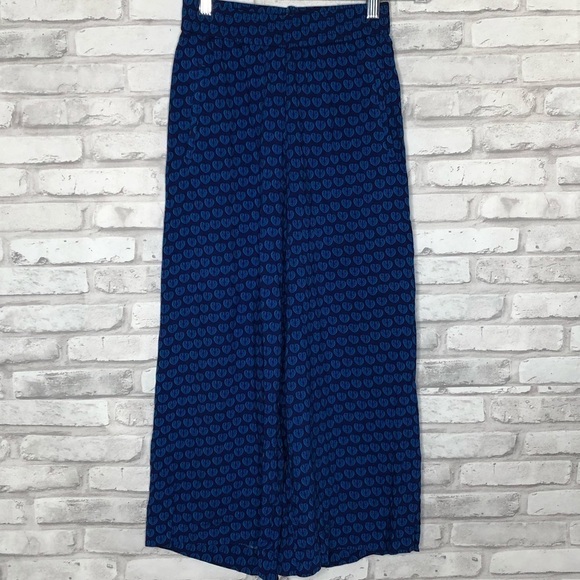 H&M wide leg crop pants, size 2 NWT - Picture 1 of 6